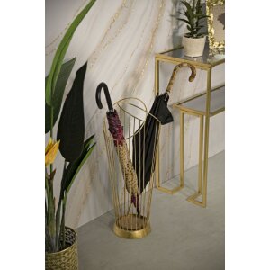 Paragüero Mauro Ferretti Stick 26,5x23x68,5 cm dorado