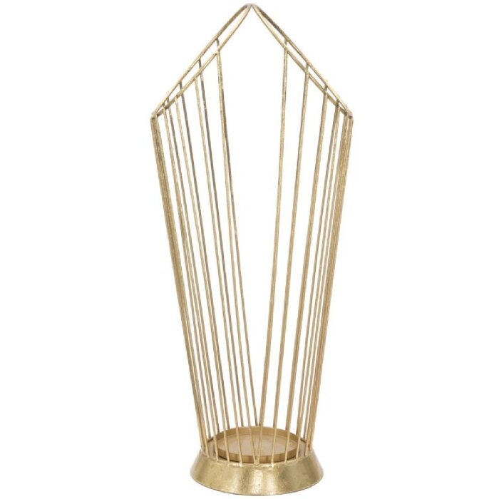 Paragüero Mauro Ferretti Stick 25,5x18,5x60 cm dorado