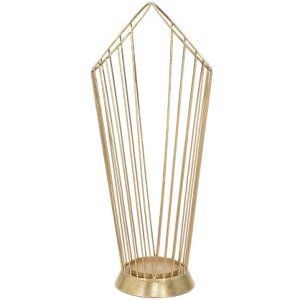 Paragüero Mauro Ferretti Stick 25,5x18,5x60 cm dorado