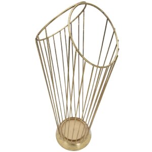 Paragüero Mauro Ferretti Stick 25,5x18,5x60 cm dorado