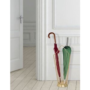 Paragüero Mauro Ferretti Stick 25,5x18,5x60 cm dorado