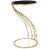 Mauro Ferretti Mesa auxiliar al ras Ø 35x60 cm oro negro
