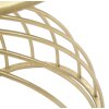 Mauro Ferretti Mesa auxiliar al ras Ø 35x60 cm oro negro