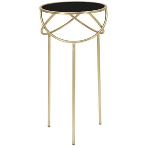 Mesa auxiliar Mauro Ferretti Anillo Ø 40x80 cm oro...