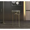 Mesa auxiliar Mauro Ferretti Anillo Ø 40x80 cm oro negro