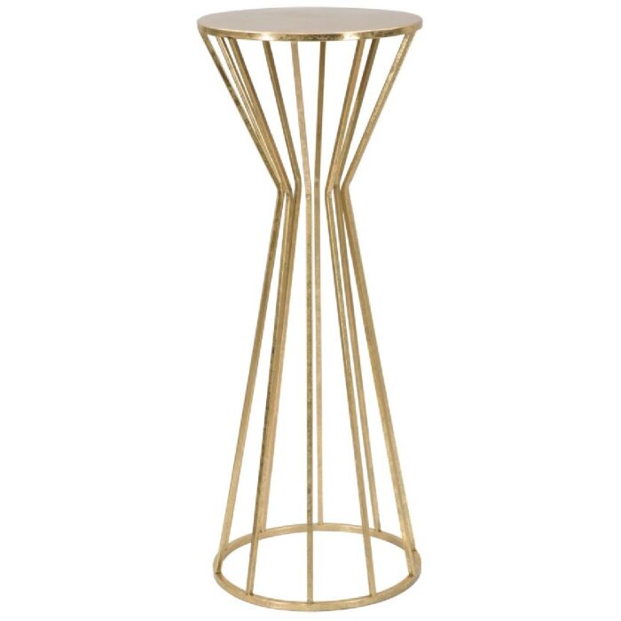 Mauro Ferretti mesa auxiliar Stick Glam Ø 38x100 cm oro