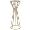 Mauro Ferretti mesa auxiliar Stick Glam Ø 38x100 cm oro