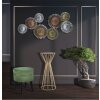 Mauro Ferretti mesa auxiliar Stick Glam Ø 38x100 cm oro