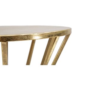 Mauro Ferretti mesa auxiliar Stick Glam Ø 38x80 cm oro