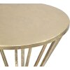 Mauro Ferretti mesa auxiliar Stick Glam Ø 38x80 cm oro