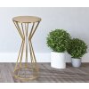 Mauro Ferretti mesa auxiliar Stick Glam Ø 38x80 cm oro