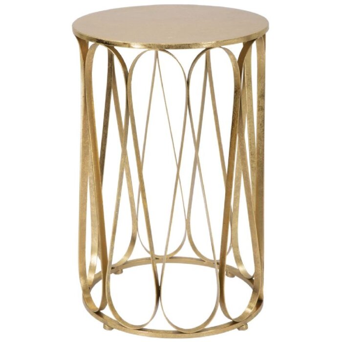 Mauro Ferretti mesa auxiliar Venezia Ø 37x58 cm oro