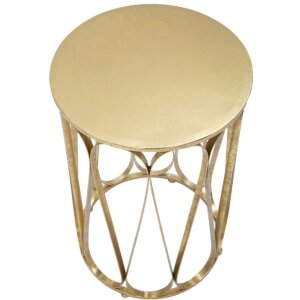 Mauro Ferretti mesa auxiliar Venezia Ø 37x58 cm oro