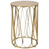 Mauro Ferretti mesa auxiliar Venezia Ø 37x58 cm oro
