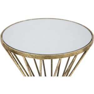Mauro Ferretti mesa auxiliar Hypnos Ø 35x70 cm oro
