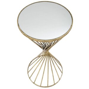 Mauro Ferretti mesa auxiliar Hypnos Ø 35x70 cm oro