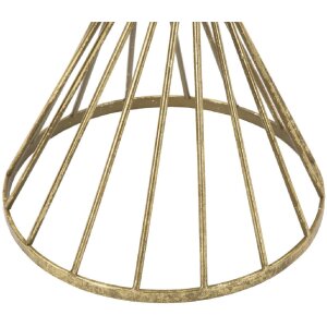 Mauro Ferretti mesa auxiliar Hypnos Ø 35x70 cm oro