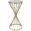 Mauro Ferretti mesa auxiliar Hypnos Ø 35x70 cm oro