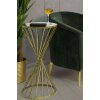 Mauro Ferretti mesa auxiliar Hypnos Ø 35x70 cm oro