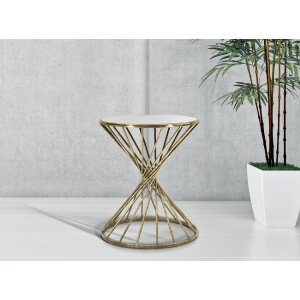 Mauro Ferretti mesa auxiliar Hypnos Ø 42x50 cm oro