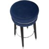 Mauro Ferretti taburete de bar Paris Ø 35x74 cm azul negro