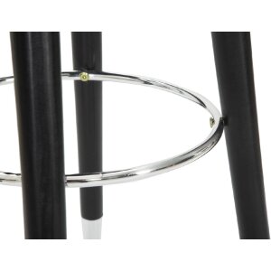 Mauro Ferretti taburete de bar Paris Ø 35x74 cm gris negro