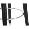 Mauro Ferretti taburete de bar Paris Ø 35x74 cm gris negro