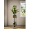 Jardinera Mauro Ferretti Doppio Ø 23x80 cm oro negro