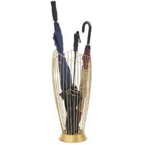 Paragüero Mauro Ferretti Mode Ø 28x69 cm dorado