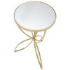 Mauro Ferretti mesa auxiliar mariposa Ø 35x60 cm oro plata