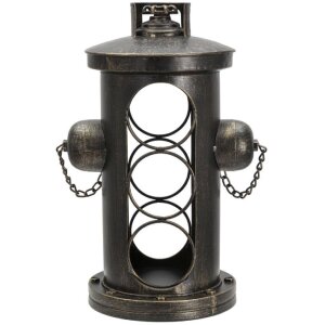 Portabotellas industrial Mauro Ferretti 35x25x50 cm oscuro