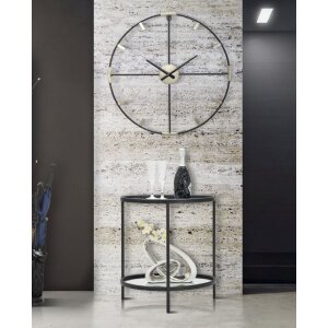 Mauro Ferretti mesa auxiliar Maycos 53.3x36.8x58.4 cm negro