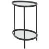 Mauro Ferretti mesa auxiliar Maycos 53.3x36.8x58.4 cm negro