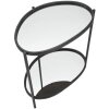 Mauro Ferretti mesa auxiliar Maycos 53.3x36.8x58.4 cm negro