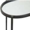 Mauro Ferretti mesa auxiliar Maycos 53.3x36.8x58.4 cm negro