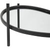 Mauro Ferretti mesa auxiliar Maycos 53.3x36.8x58.4 cm negro