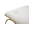 Mauro Ferretti taburete corazón 50x37.5x51.5 cm oro crema