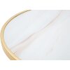 Mesa auxiliar Mauro Ferretti Glam Mat Ø 50,5x50 cm oro