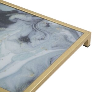 Mauro Ferretti mesa auxiliar Glam Ebene 40x35x60 cm oro