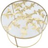 Mauro Ferretti mesa de centro mariposas Ø 60x40,5 cm oro