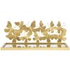 Mauro Ferretti estantería de pared mariposas juego de 2 43x19.2x16.5 cm oro