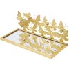Mauro Ferretti estantería de pared mariposas juego de 2 43x19.2x16.5 cm oro