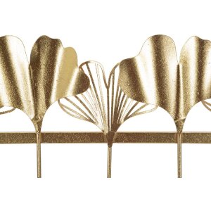 Mauro Ferretti perchero de pared 5 hojas 49,5x6x26,3 cm oro