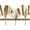 Mauro Ferretti perchero de pared 5 hojas 49,5x6x26,3 cm oro