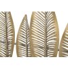 Perchero de pared Mauro Ferretti hoja larga 65x6x42,5 cm oro