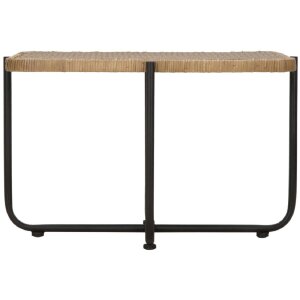 Mauro Ferretti mesa de centro Cebu 75x55x46,5 cm negro marrón