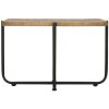 Mauro Ferretti mesa de centro Cebu 75x55x46,5 cm negro marrón