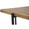 Mauro Ferretti mesa de centro Cebu 75x55x46,5 cm negro marrón