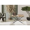Mauro Ferretti Saint Barth mesa de centro 70x50x45 cm negro marrón