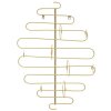 Portabotellas de pared Mauro Ferretti Alid 53x13x72 cm oro para 4 botellas